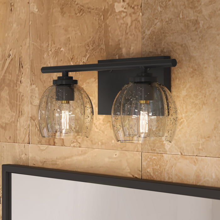 Minka-Lavery - 2722-860 - Two Light Vanity - Glint - Dark Bronze