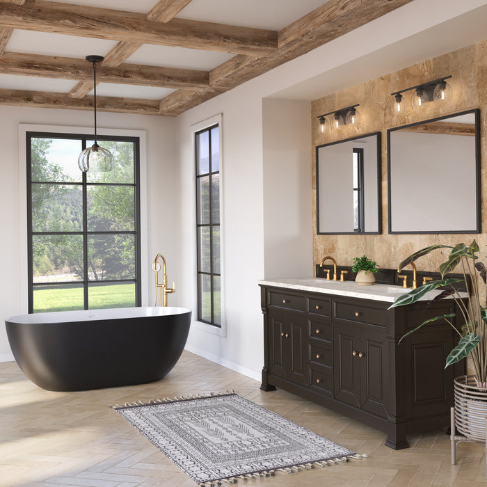 Minka-Lavery - 2723-860 - Three Light Vanity - Glint - Dark Bronze
