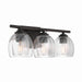 Minka-Lavery - 2723-860 - Three Light Vanity - Glint - Dark Bronze