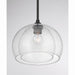 Minka-Lavery - 2725-860 - One Light Convertible Pendant/Semi-Flush Mount - Glint - Dark Bronze