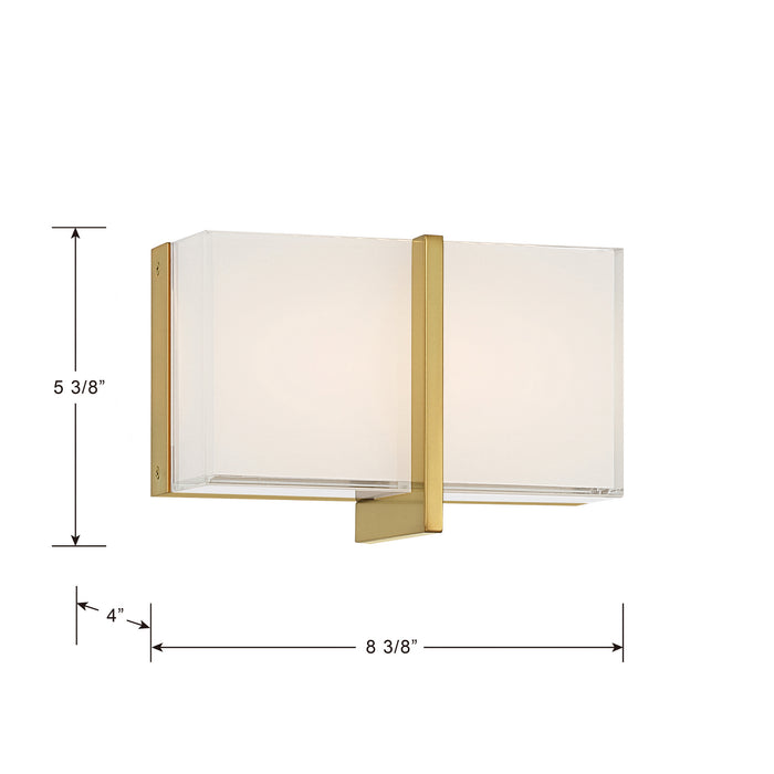 Minka-Lavery - 2921-791-L - LED Bath Bar - High Rise - Brushed Gold