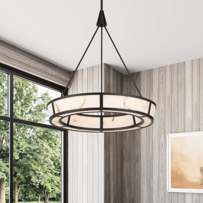 Minka-Lavery - 3475-860-L - LED Pendant - Velaris - Dark Bronze