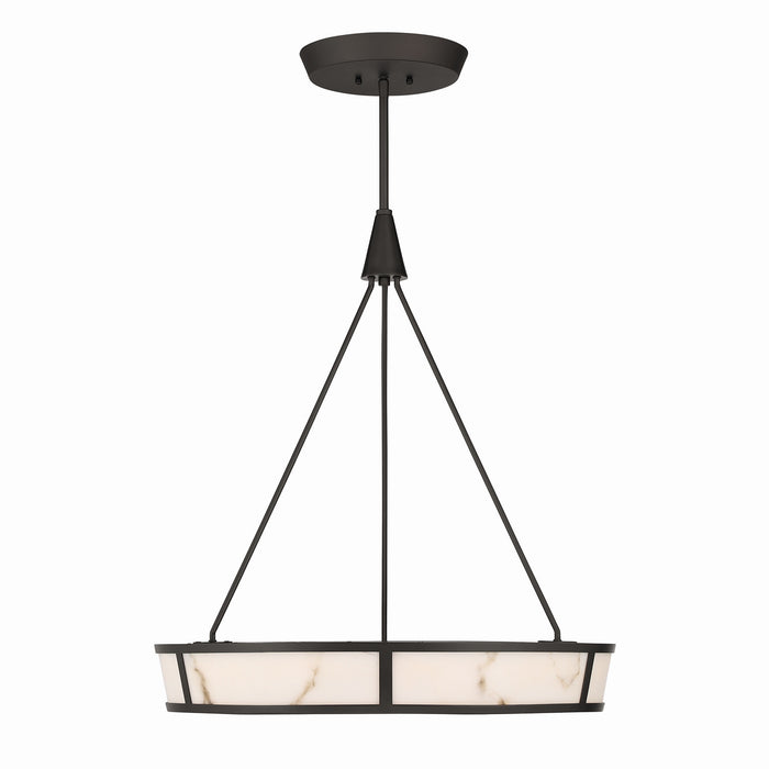 Minka-Lavery - 3475-860-L - LED Pendant - Velaris - Dark Bronze