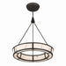 Minka-Lavery - 3475-860-L - LED Pendant - Velaris - Dark Bronze