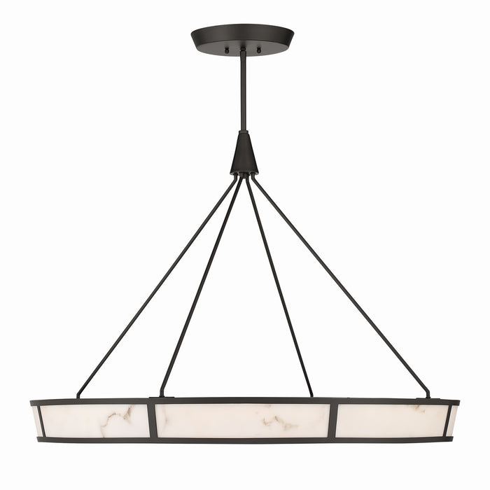 Minka-Lavery - 3476-860-L - LED Pendant - Velaris - Dark Bronze