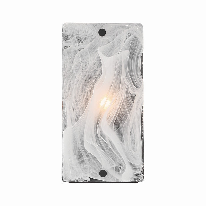 Minka-Lavery - 3631-899 - One Light Wall Sconce - Veil - Dark Matte Black
