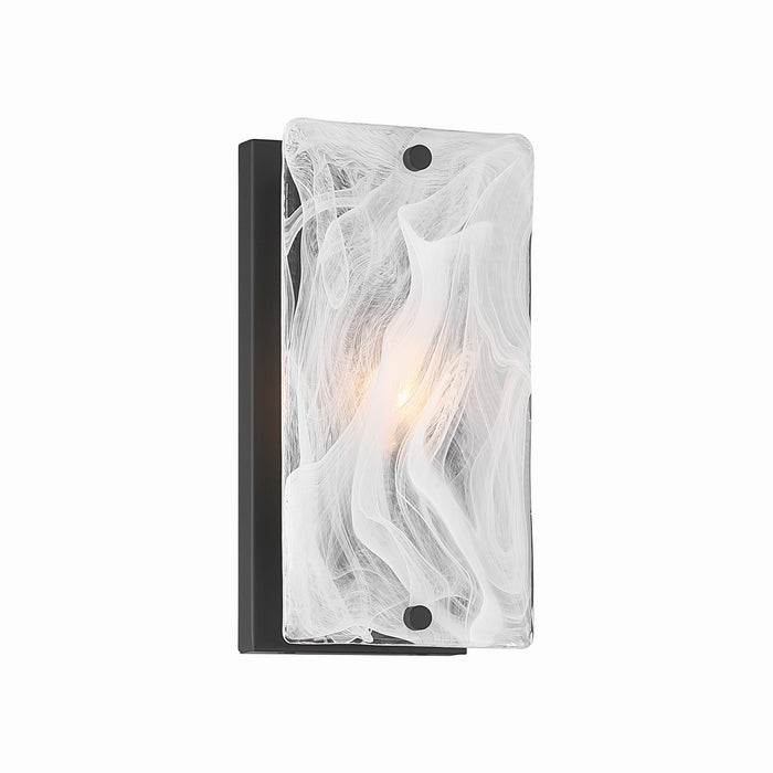 Minka-Lavery - 3631-899 - One Light Wall Sconce - Veil - Dark Matte Black