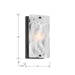 Minka-Lavery - 3631-899 - One Light Wall Sconce - Veil - Dark Matte Black