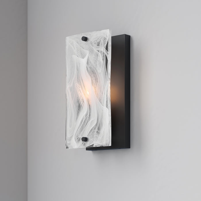 Minka-Lavery - 3631-899 - One Light Wall Sconce - Veil - Dark Matte Black