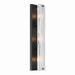 Minka-Lavery - 3633-899 - Three Light Vanity - Veil - Dark Matte Black