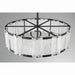 Minka-Lavery - 3638-899 - Ten Light Pendant - Veil - Dark Matte Black