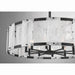 Minka-Lavery - 3638-899 - Ten Light Pendant - Veil - Dark Matte Black