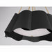 Minka-Lavery - 3954-796 - Four Light Pendant - Waveform - Dark Bronze