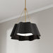 Minka-Lavery - 3954-796 - Four Light Pendant - Waveform - Dark Bronze