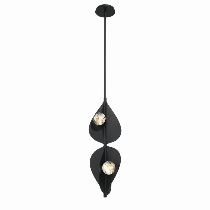 Minka-Lavery - 3976-66-L - LED Pendant - Pod - Sand Coal Black