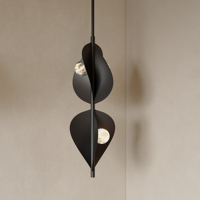 Minka-Lavery - 3976-66-L - LED Pendant - Pod - Sand Coal Black
