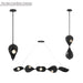 Minka-Lavery - 3977-66-L - LED Linear Chandelier - Pod - Sand Coal Black