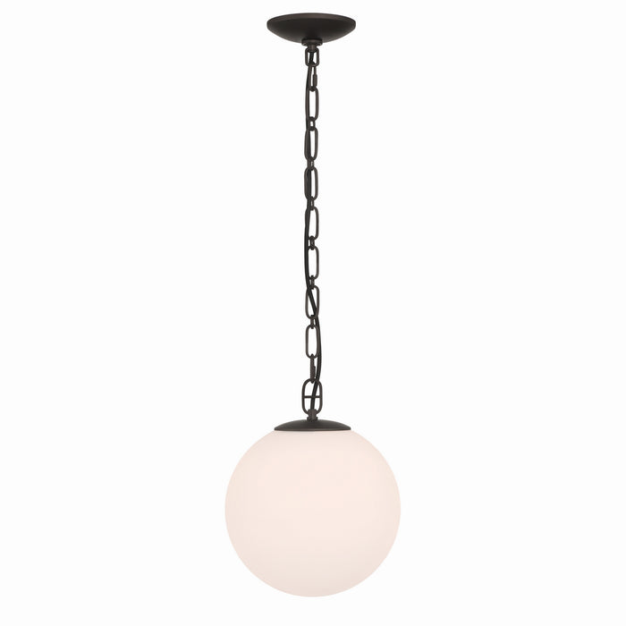 Minka-Lavery - 5212-860 - One Light Mini Pendant - Marbelle - Dark Bronze
