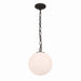 Minka-Lavery - 5212-860 - One Light Mini Pendant - Marbelle - Dark Bronze