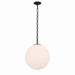 Minka-Lavery - 5213-860 - One Light Pendant - Marbelle - Dark Bronze
