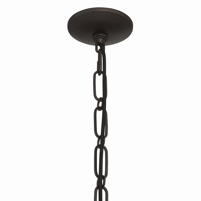 Minka-Lavery - 5213-860 - One Light Pendant - Marbelle - Dark Bronze