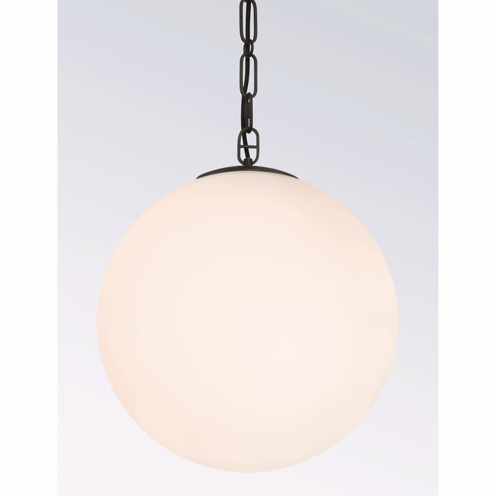 Minka-Lavery - 5213-860 - One Light Pendant - Marbelle - Dark Bronze