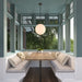 Minka-Lavery - 5213-860 - One Light Pendant - Marbelle - Dark Bronze