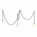 Minka-Lavery - 5218-860 - Three Light Pendant - Marbelle - Dark Bronze