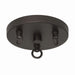 Minka-Lavery - 5218-860 - Three Light Pendant - Marbelle - Dark Bronze