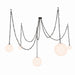Minka-Lavery - 5219-860 - Five Light Pendant - Marbelle - Dark Bronze