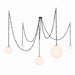Minka-Lavery - 5219-860 - Five Light Pendant - Marbelle - Dark Bronze