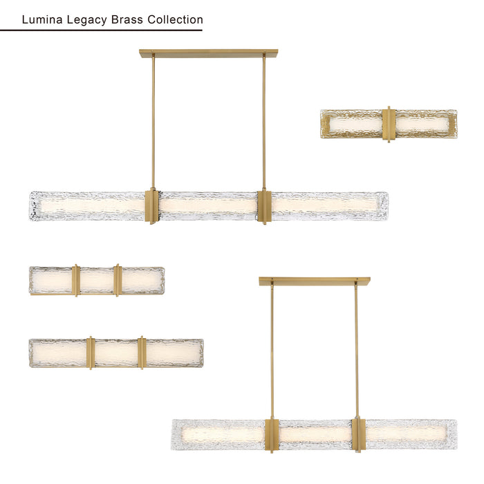 Minka-Lavery - 5663-732-L - LED Bath Bar - Lumina - Legacy Brass