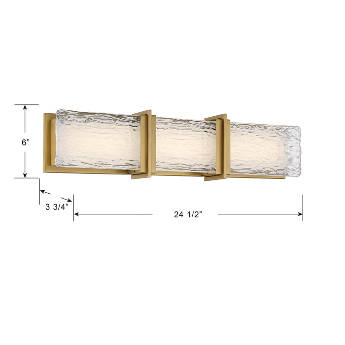 Minka-Lavery - 5663-732-L - LED Bath Bar - Lumina - Legacy Brass
