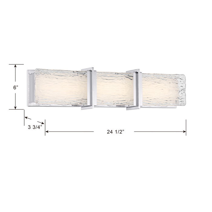 Minka-Lavery - 5663-77-L - LED Bath Bar - Lumina - Chrome