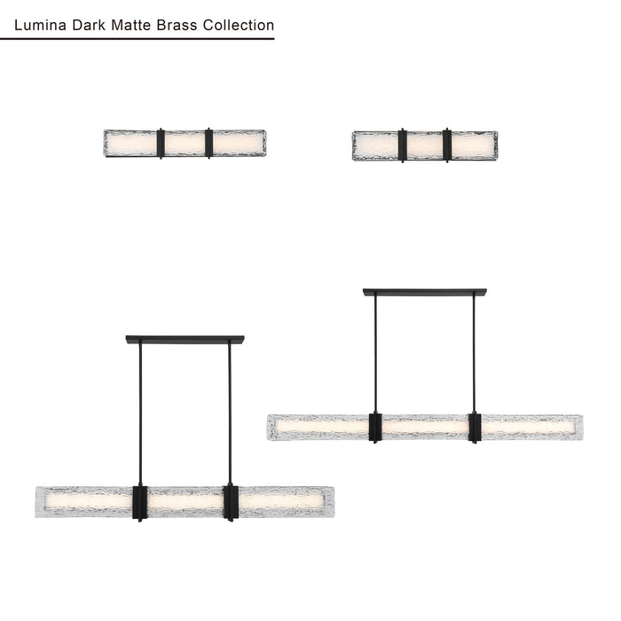 Minka-Lavery - 5663-899-L - LED Bath Bar - Lumina - Dark Matte Black