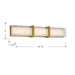 Minka-Lavery - 5664-732-L - LED Bath Bar - Lumina - Legacy Brass