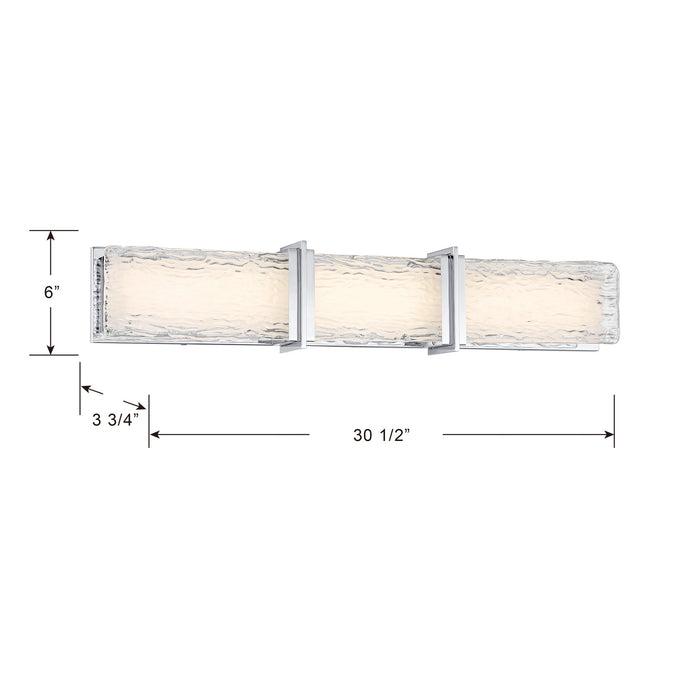 Minka-Lavery - 5664-77-L - LED Bath Bar - Lumina - Chrome