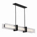 Minka-Lavery - 5666-899-L - LED Linear Chandelier - Lumina - Dark Matte Black