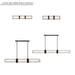 Minka-Lavery - 5666-899-L - LED Linear Chandelier - Lumina - Dark Matte Black
