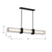 Minka-Lavery - 5666-899-L - LED Linear Chandelier - Lumina - Dark Matte Black
