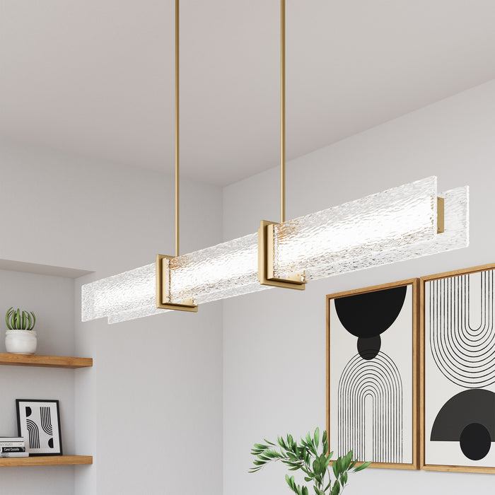 Minka-Lavery - 5667-732-L - LED Linear Chandelier - Lumina - Legacy Brass