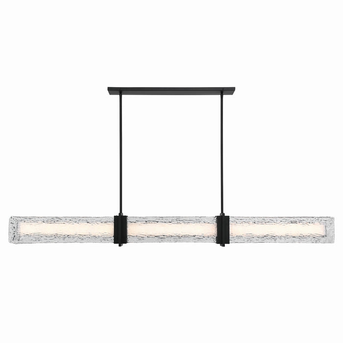 Minka-Lavery - 5667-899-L - LED Linear Chandelier - Lumina - Dark Matte Black