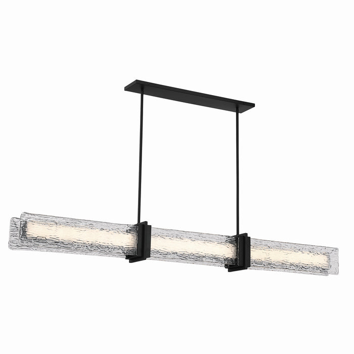 Minka-Lavery - 5667-899-L - LED Linear Chandelier - Lumina - Dark Matte Black