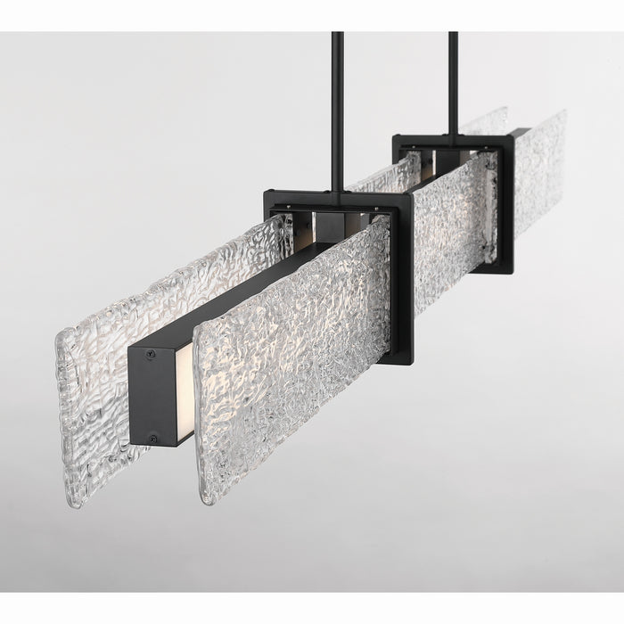 Minka-Lavery - 5667-899-L - LED Linear Chandelier - Lumina - Dark Matte Black