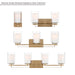 Minka-Lavery - 6103-791 - Three Light Vanity - Parsons Studio - Brushed Gold
