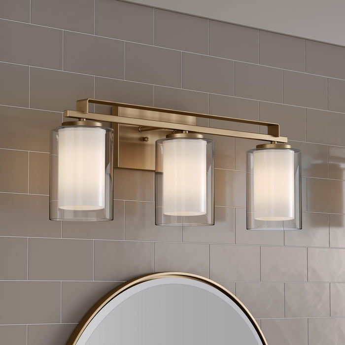 Minka-Lavery - 6103-791 - Three Light Vanity - Parsons Studio - Brushed Gold