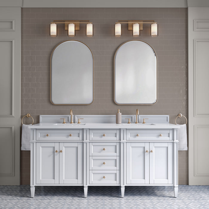 Minka-Lavery - 6103-791 - Three Light Vanity - Parsons Studio - Brushed Gold