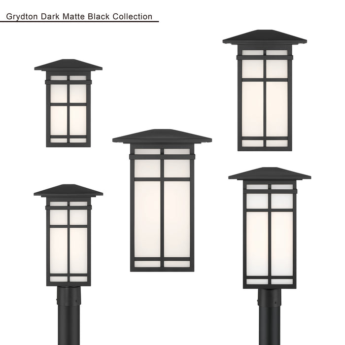 Minka-Lavery - 71180-899 - One Light Wall Sconce - Grydton - Dark Matte Black