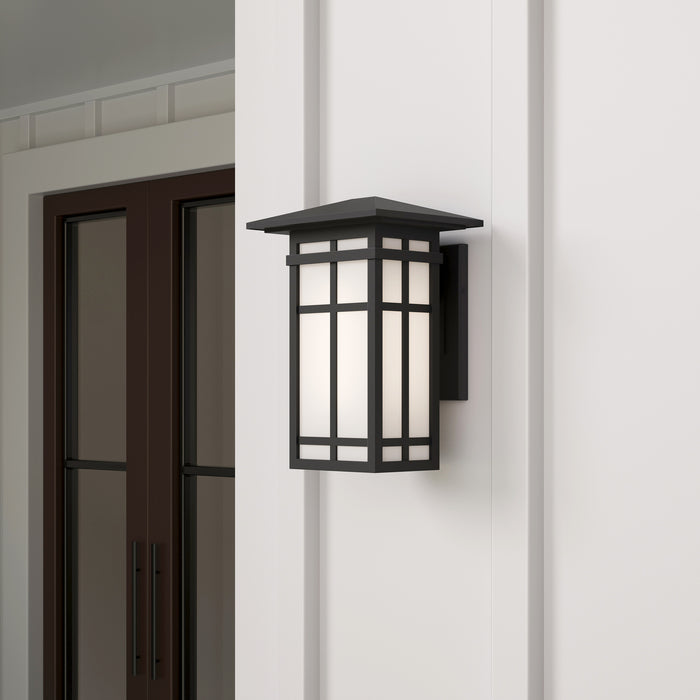 Minka-Lavery - 71180-899 - One Light Wall Sconce - Grydton - Dark Matte Black