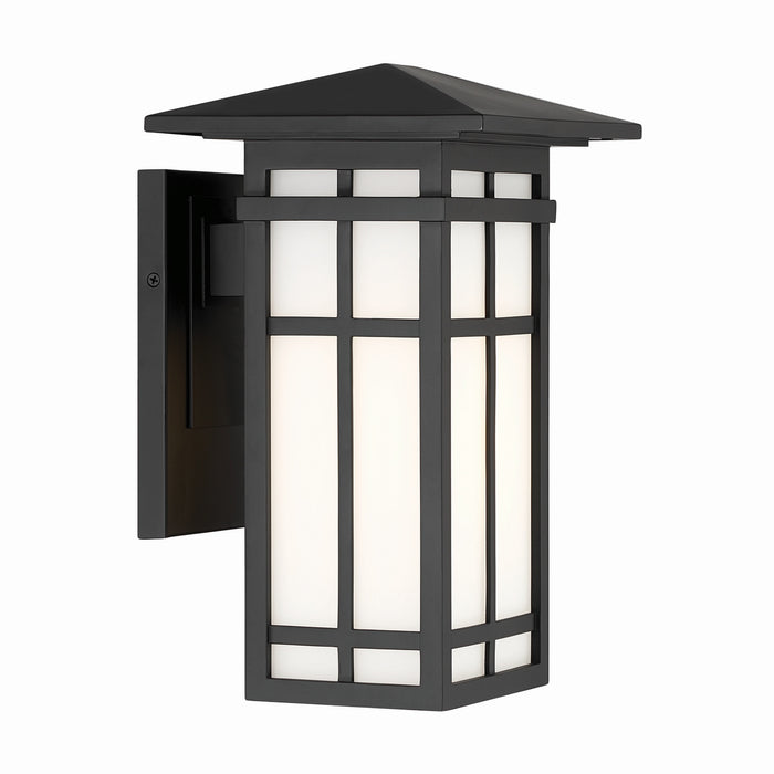 Minka-Lavery - 71182-899 - One Light Wall Sconce - Grydton - Dark Matte Black